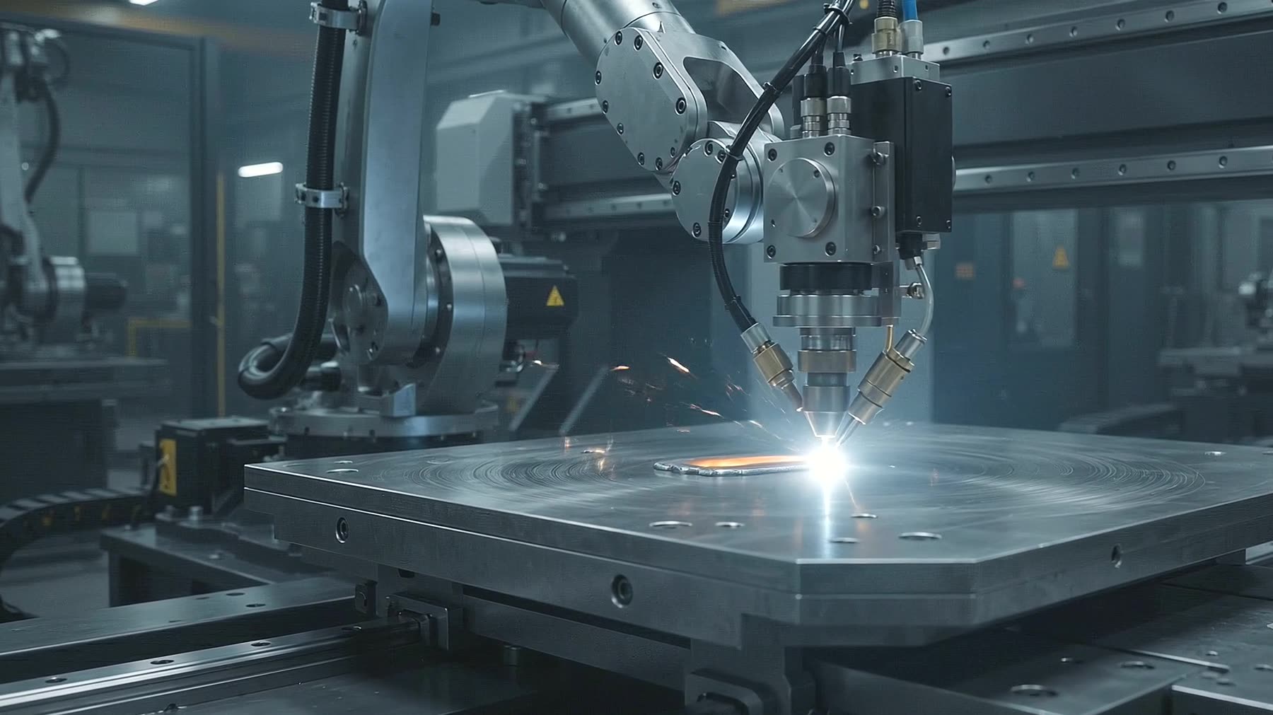 The Fortius Metals deposition cell at rest under low industrial light.