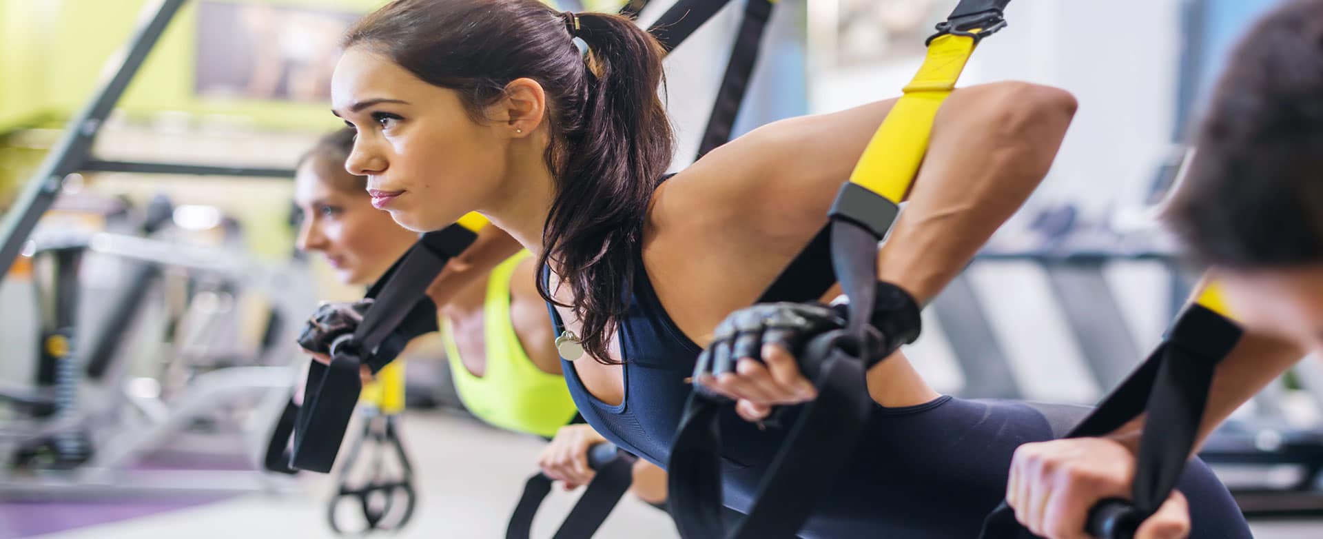 TRX suspension training at the studio