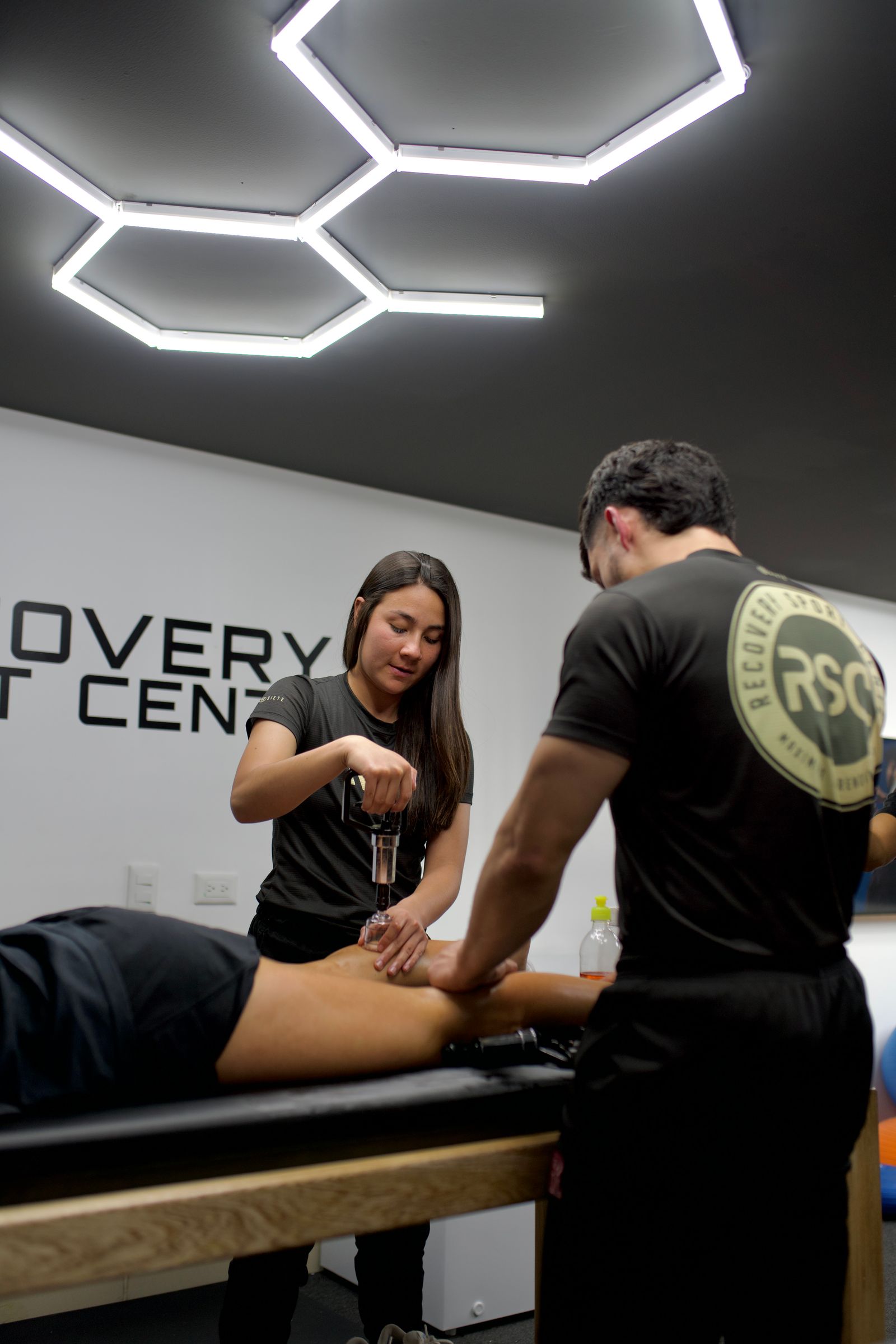 A warm recovery and therapy room