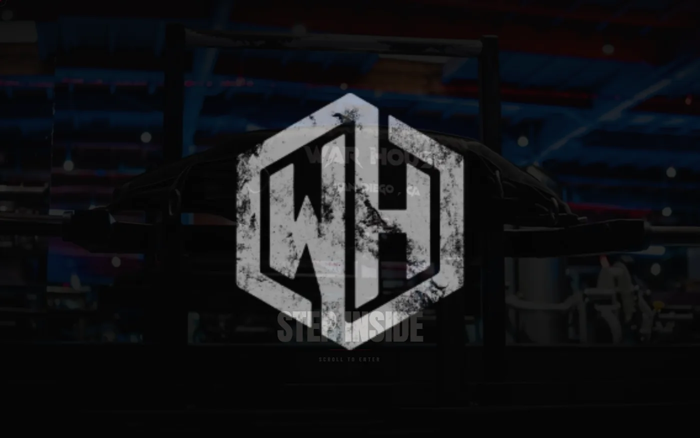The War House Gyms website, built by SiteYourStory.