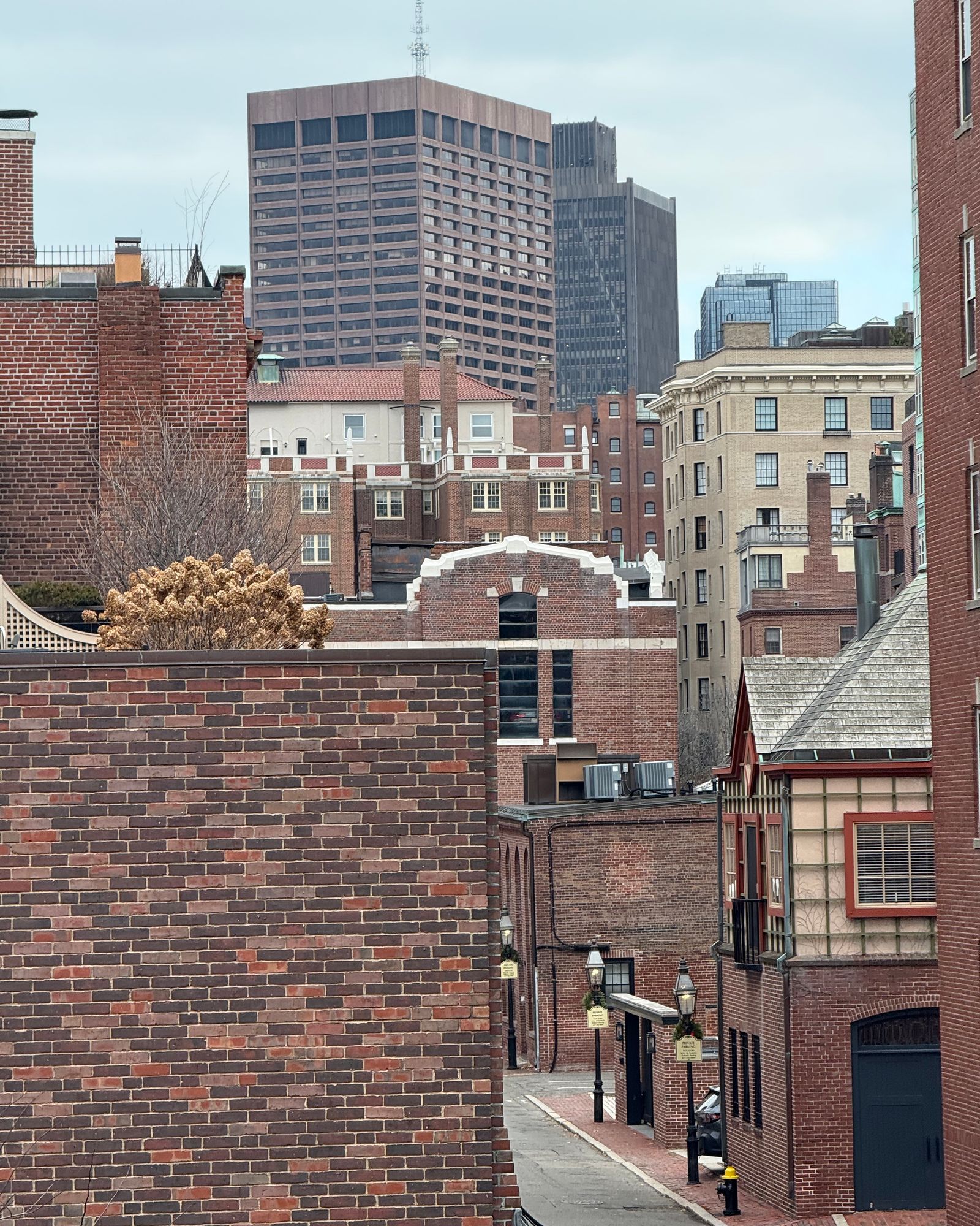 Historic South Boston brick architecture