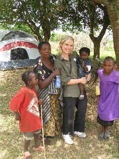 Kathi McCoy in Uganda