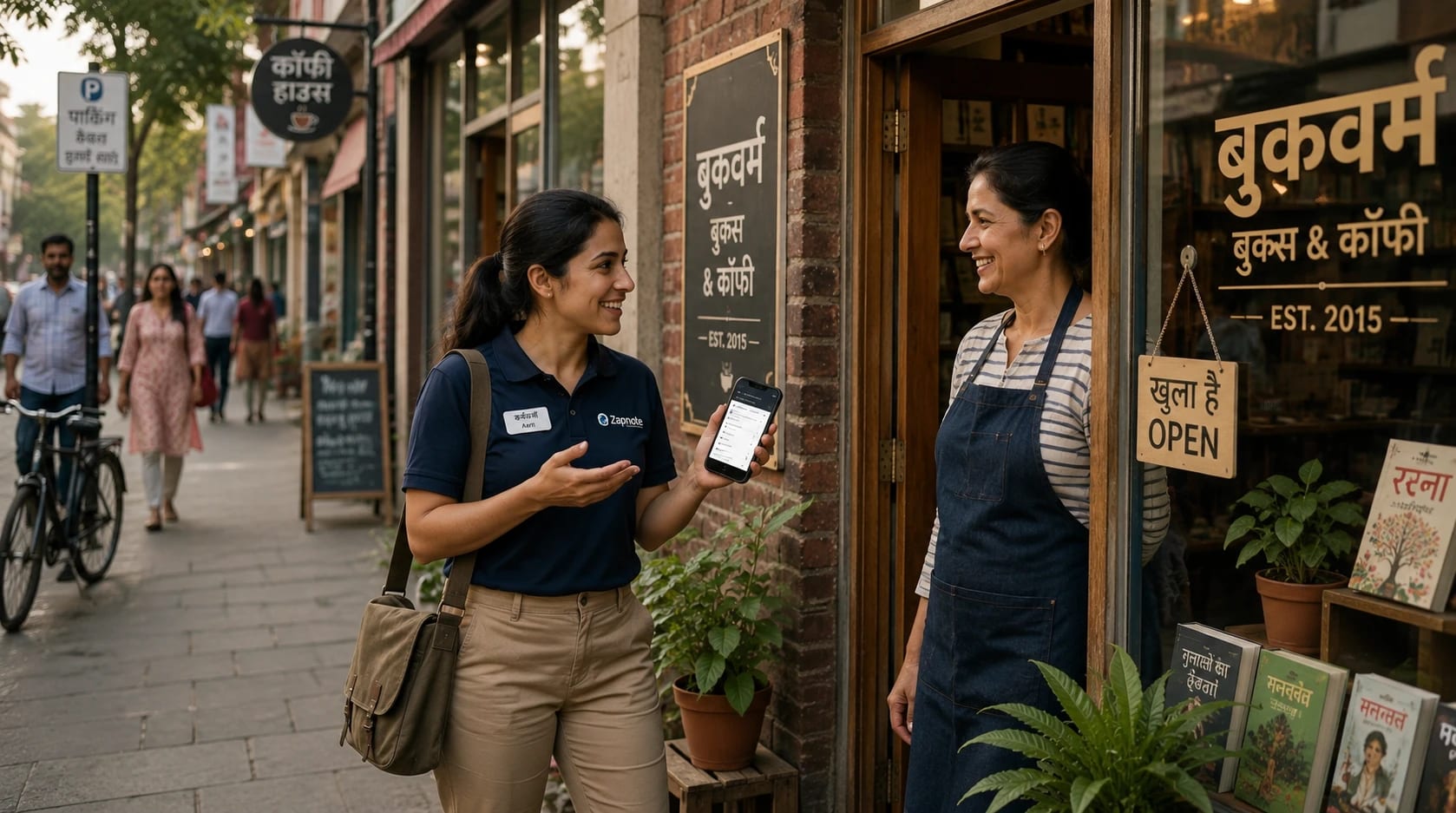 Any field sales — Branch visits, in-person demos, door-to-door — the conversations your CRM never sees.